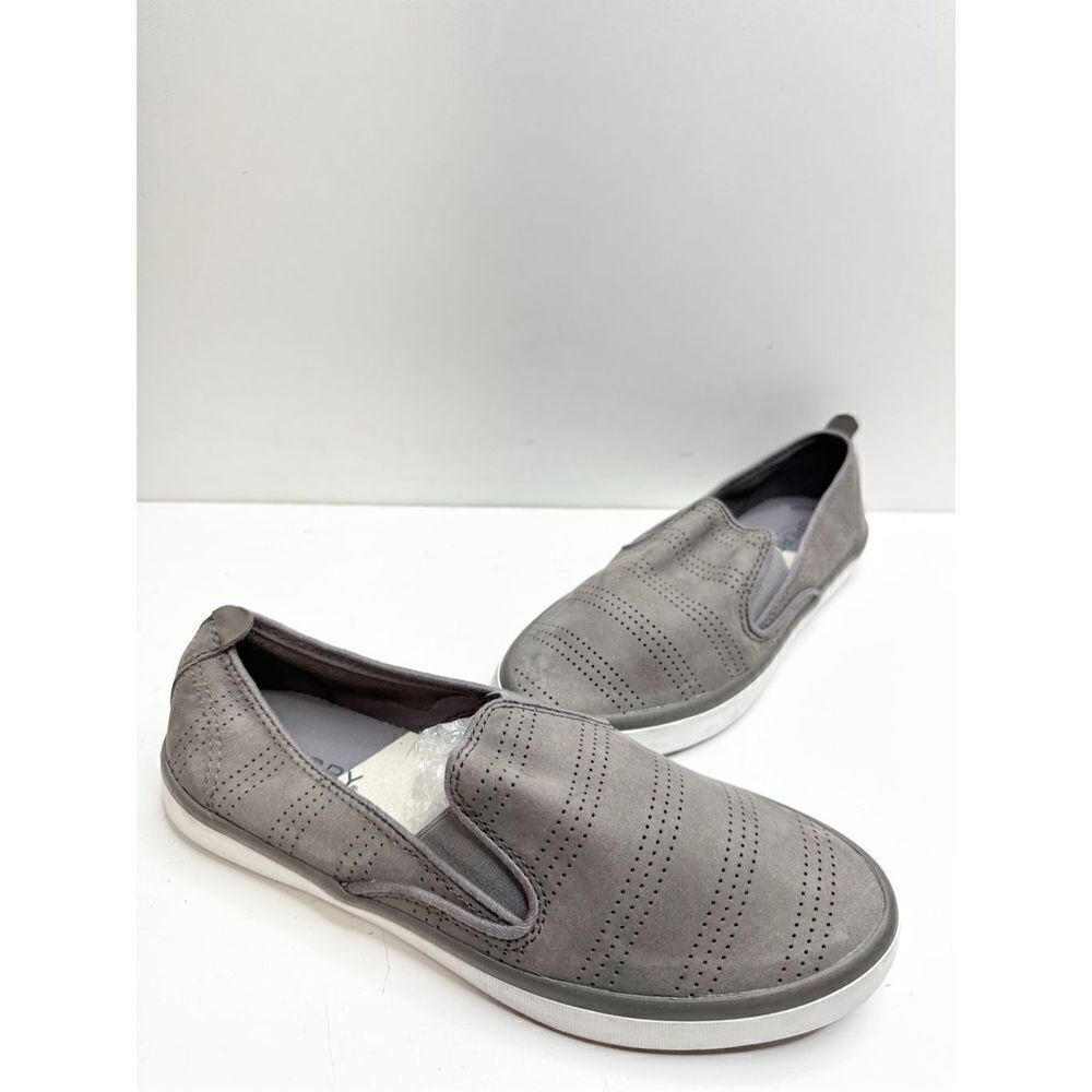 Sperry Sneakers Womens Size 6 Gray Slip On Sailor Twin Core‎ Memory Foam Casual